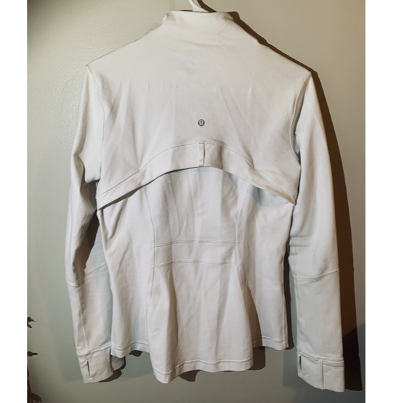Lululemon White Define Jacket Long Sleeve - Picture 10 of 10